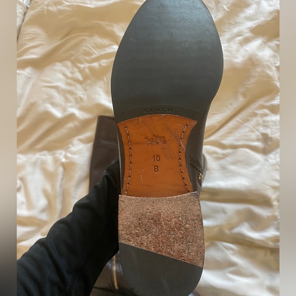 Coach Brown leather boots - Picture 8 of 10